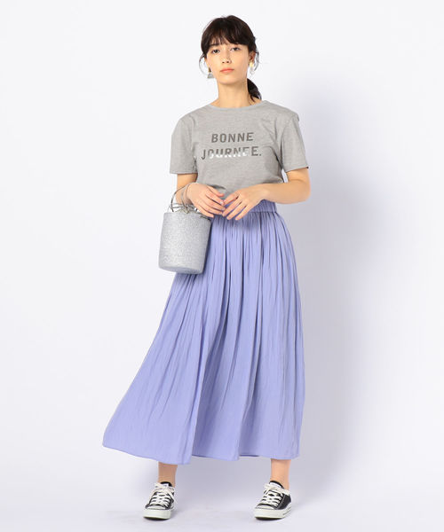 NOLLEY'S（ノーリーズ）の「[新色追加]割繊ギャザーロング