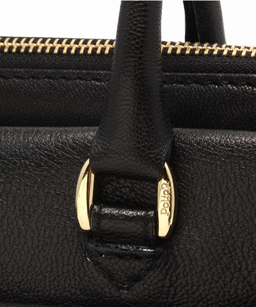 LOUNGEDRESS（ラウンジドレス）の「PotioRフラップポケット（トートバッグ・レディース・ブラック/ベージュ・ﾌﾘ-）」の11枚目の写真