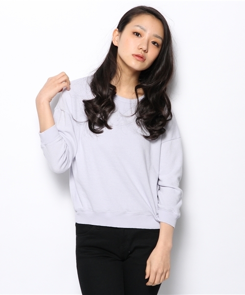 Another Edition（アナザーエディション）の「AE[A]SWEAT PO ◆（スウェット・レディース・オフホワイト/イエロー/グレー/ライラック・フリー）」の3枚目の写真