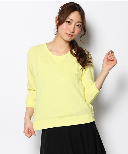 Another Edition（アナザーエディション）の「AE[A]SWEAT PO ◆（スウェット・レディース・オフホワイト/イエロー/グレー/ライラック・フリー）」の4枚目の写真