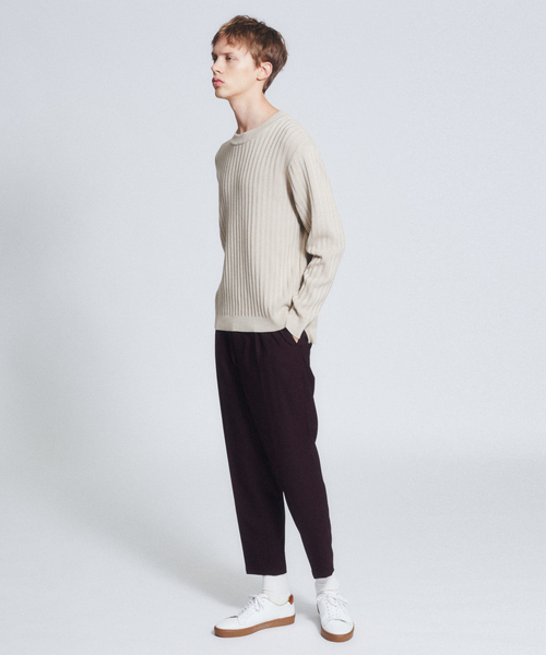 ABAHOUSE（アバハウス）の「【セットアップ対応】TW 平織り スリム テーパードパンツ（その他パンツ・メンズ・チャコールグレー/カーキ/パープル系その他・44/46/48）」の22枚目の写真