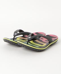 crocs クロックス 205943-0C4 Crocband Printed Flip Black/Multi