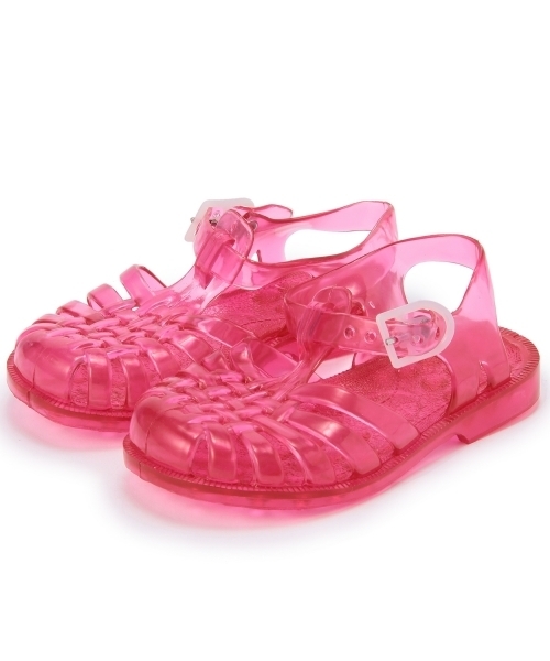 green label relaxing（グリーンレーベルリラクシング）の「Meduce SUNサンダル◆（サンダル・キッズ・ゴールド/シルバー/ピンク・18cm/16cm/17cm/15cm）」の2枚目の写真