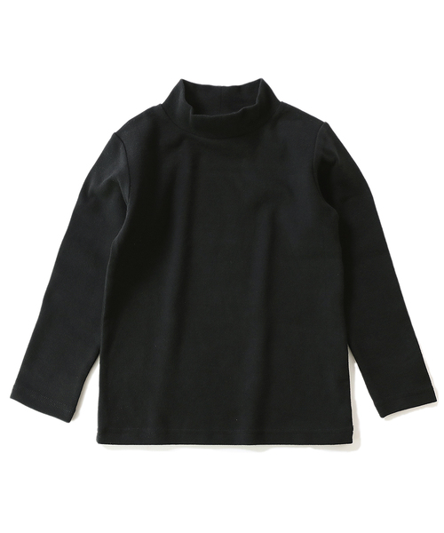 devirock(デビロック)の「厚手ハイネック長袖Tシャツ(Tシャツ/カットソー・キッズ・オフホワイト/ブラック/ヘザーチャコール・100cm/110cm/120cm/130cm/140cm/150cm/160cm)」の12枚目の写真