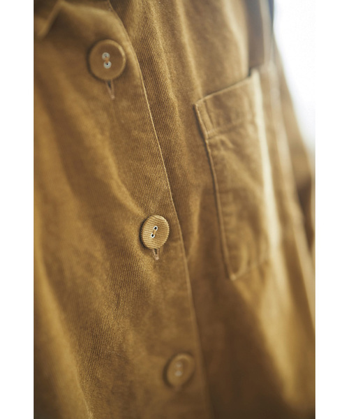 Sunny clouds(サニークラウズ)の「サニークラウズ コーデュロイのセットアップセット〈レディース〉(ワンピース・レディース・マスタード・NM/MEDIUM/LARGE/X-LARGE/XX-LARGE)」の13枚目の写真