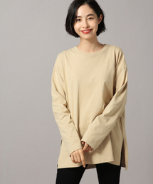 LOWRYS FARM | ロンクﾞスリットロングスリーブ　853969(Tシャツ/カットソー)