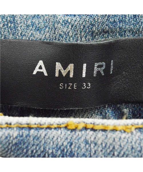 【売切特価‼️】AMIRI ミリタリーグリーン ロゴ刺繍フレアパンツ サイズ50 AMIRI（パンツ）のフリマアイテム一覧