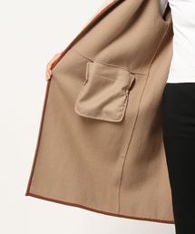 CASA FLINE（カーサフライン）の「ウールボアパイピングコート