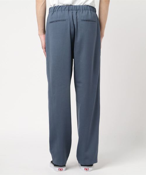 THEE（シー）の「【THEE】テーパードイージーパンツ / PW-PT-02-A（スラックス・メンズ・サックスブルー/ブラック・2/1）」の3枚目の写真