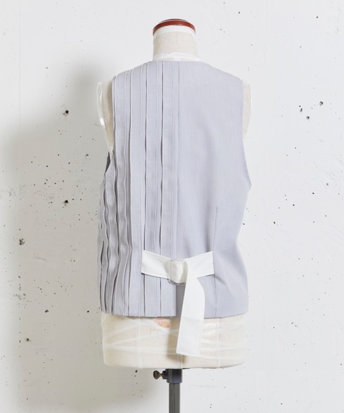 sakishimatokyo（サキシマトーキョー）の「横断歩道のベスト（ベスト・レディース・ホワイト/ベージュ/グレー/グレイッシュベージュ・FREE）」の17枚目の写真