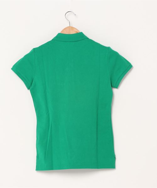 POLO RALPH LAUREN(ポロ ラルフ ローレン)の「スリム フィット ストレッチ ポロシャツ(ポロシャツ・レディース・グリーン・X-SMALL/X-LARGE/LARGE/MEDIUM/SMALL)」の8枚目の写真