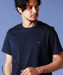 TOMMY HILFIGER | TOMMY HILFIGER トミーヒルフィガー ワンポイントロゴ クルーネック 半袖カットソー Tシャツ(Tシャツ/カットソー)