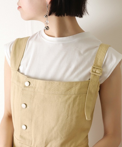 RANDA（ランダ）の「プリーツコルセットワンピース（ワンピース・レディース・ベージュ/インディゴブルー/クリーム・1/0）」の7枚目の写真