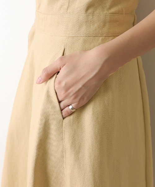 RANDA（ランダ）の「プリーツコルセットワンピース（ワンピース・レディース・ベージュ/インディゴブルー/クリーム・1/0）」の8枚目の写真