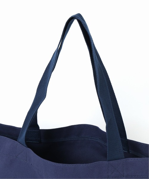 417 EDIFICE（フォーワンセブンエディフィス）の「【ユニセックス】【 FAMOUS DEPARTMENT STORE】 ロゴトートバッグ（トートバッグ・メンズ・パープル/ネイビー/イエロー/アイボリー・FREE）」の9枚目の写真