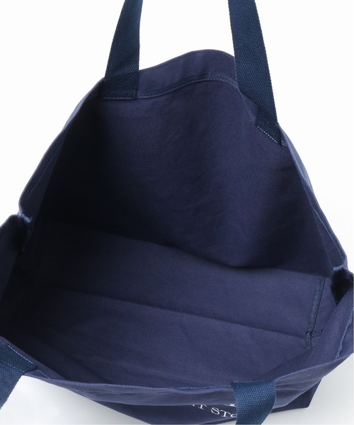 417 EDIFICE（フォーワンセブンエディフィス）の「【ユニセックス】【 FAMOUS DEPARTMENT STORE】 ロゴトートバッグ（トートバッグ・メンズ・パープル/ネイビー/イエロー/アイボリー・FREE）」の10枚目の写真