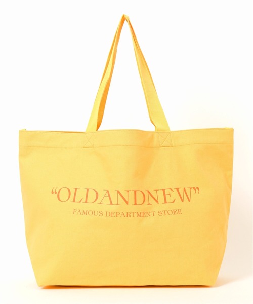 417 EDIFICE（フォーワンセブンエディフィス）の「【ユニセックス】【 FAMOUS DEPARTMENT STORE】 ロゴトートバッグ（トートバッグ・メンズ・パープル/ネイビー/イエロー/アイボリー・FREE）」の8枚目の写真