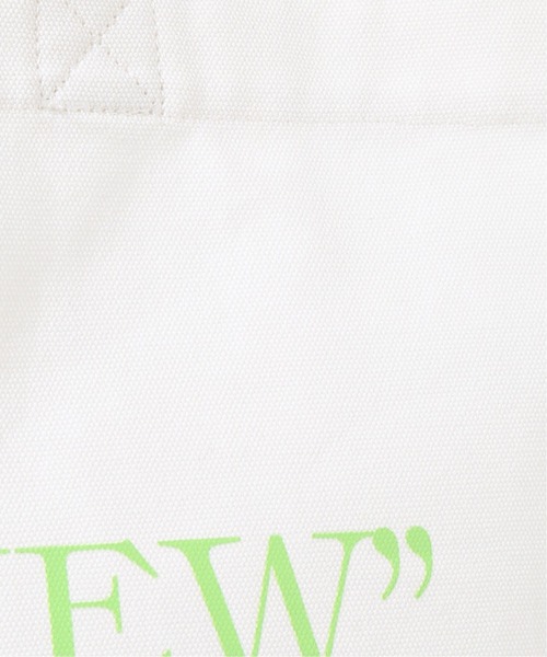 417 EDIFICE（フォーワンセブンエディフィス）の「【ユニセックス】【 FAMOUS DEPARTMENT STORE】 ロゴトートバッグ（トートバッグ・メンズ・パープル/ネイビー/イエロー/アイボリー・FREE）」の15枚目の写真