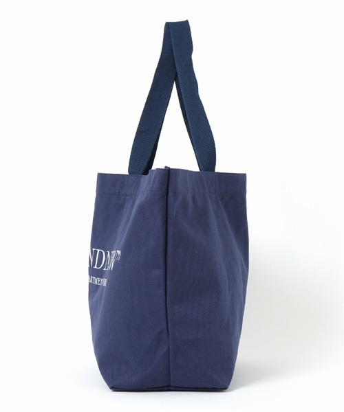 417 EDIFICE（フォーワンセブンエディフィス）の「【ユニセックス】【 FAMOUS DEPARTMENT STORE】 ロゴトートバッグ（トートバッグ・メンズ・パープル/ネイビー/イエロー/アイボリー・FREE）」の12枚目の写真