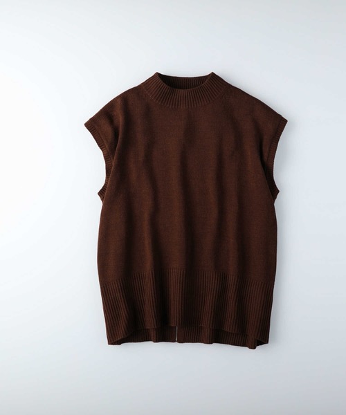 Right-on（ライトオン）の「【HONEYSUCKLE ROSE】バックスリットベスト（ベスト・レディース・ブラウン/オフホワイト・M/L）」の16枚目の写真