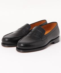 ビッツ様 JALAN SRIWIJAYA コインローファー 98589 BLACK CALF - float