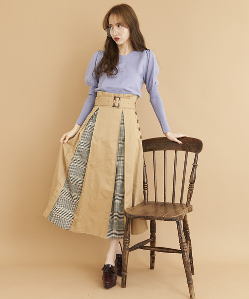 アウトレット ドイツ スイッチングチェックタックスカート はお買い得 Footwork Com Br