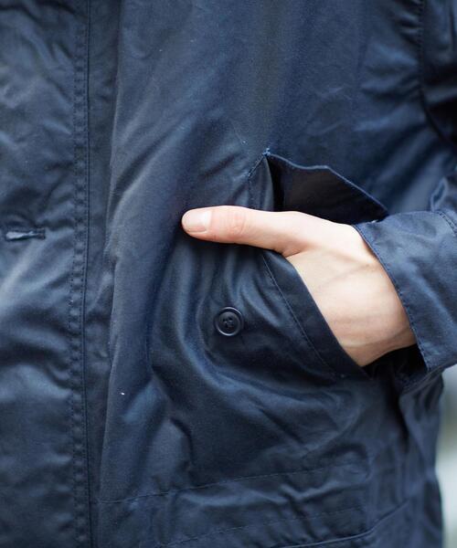 Barbour　エンデュランス　ワックス　復刻　ブルゾン　フード付　金ジップ Barbour エンデュランス ワックス 復刻 ブルゾン フード付 金ジップ