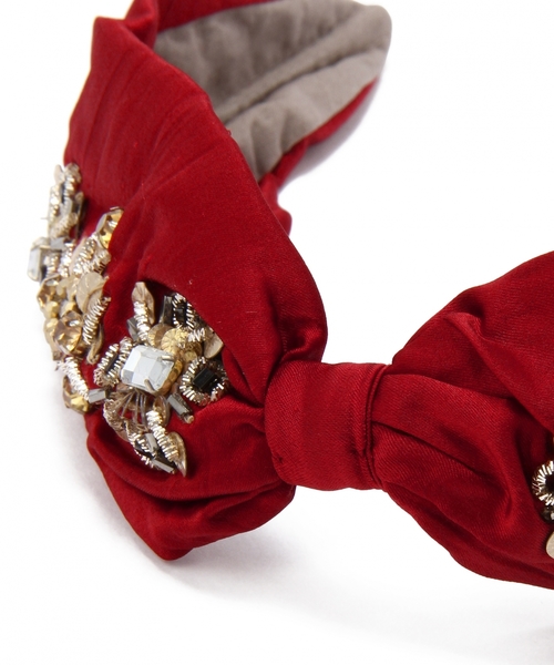 Another Edition(アナザーエディション)の「NAMURATA JOSHIPURA エンブロカチューシャ/ NAMURATA/J EMBR KTS◆(カチューシャ・レディース・ライトグレー/ライトピンク/ワインレッド・フリー)」の5枚目の写真