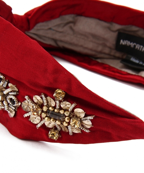 Another Edition(アナザーエディション)の「NAMURATA JOSHIPURA エンブロカチューシャ/ NAMURATA/J EMBR KTS◆(カチューシャ・レディース・ライトグレー/ライトピンク/ワインレッド・フリー)」の6枚目の写真