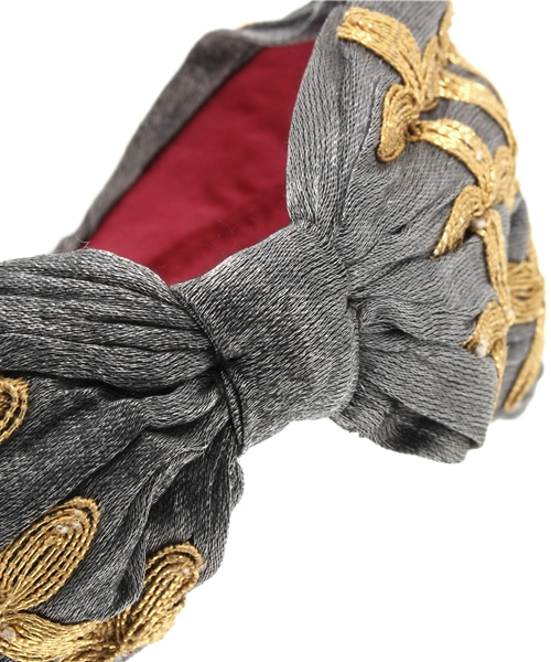 Another Edition(アナザーエディション)の「NAMURATA JOSHIPURA エンブロカチューシャ/ NAMURATA/J EMBR KTS◆(カチューシャ・レディース・ライトグレー/ライトピンク/ワインレッド・フリー)」の7枚目の写真