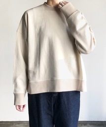 トレーナー スウェット vent Blanc： ガーゼ裏毛ロングベスト レディース vent blanc トレーナー スウェット Blanc： ガーゼ裏毛ロング