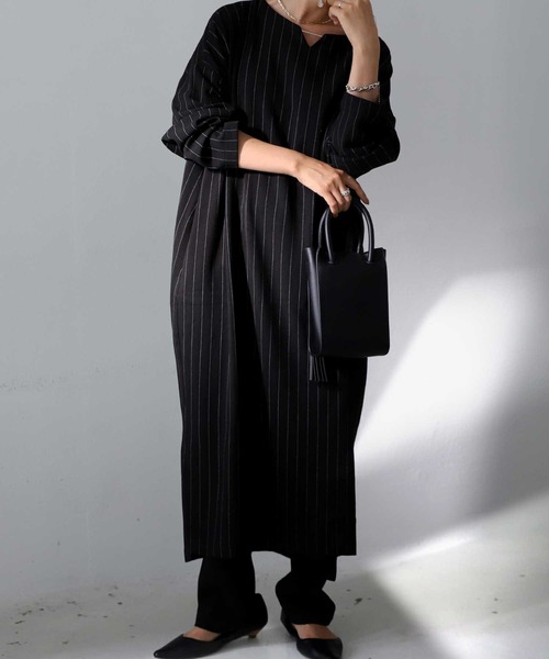 ストライプワンピース ワンピース Antiqua アンティカ のファッション通販 Zozotown