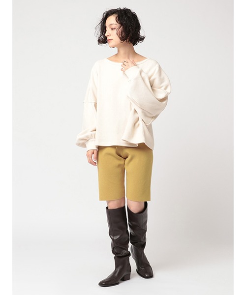 ETRE TOKYO（エトレトウキョウ）の「バミューダニットパンツ