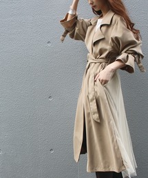 レディースのトレンチコート ベージュ系 レース ファッション通販 Zozotown