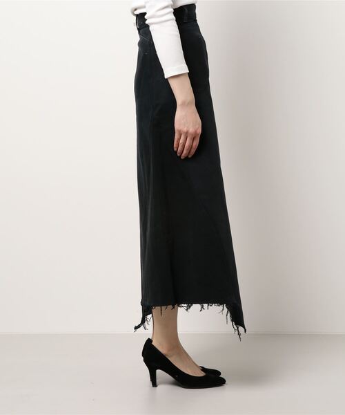 カレンソロジー ブラック ロングスカート Curensology｜カレン