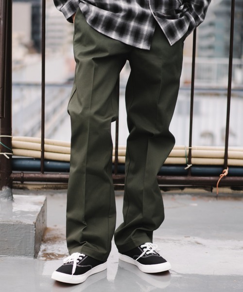 Dickies(ディッキーズ)の「【Dickies】US874 ワークパンツ(チノパンツ・メンズ・ネイビー/ブラック/ブラウン/ベージュ/チャコールグレー/ミント/グリーン/ライトベージュ/ライトブラウン/カーキ/その他/ワイン/グリーン系その他/オフホワイト/レンガ/カモフラージュ・36inch/28inch/30inch/34inch/38inch/32inch)」の8枚目の写真