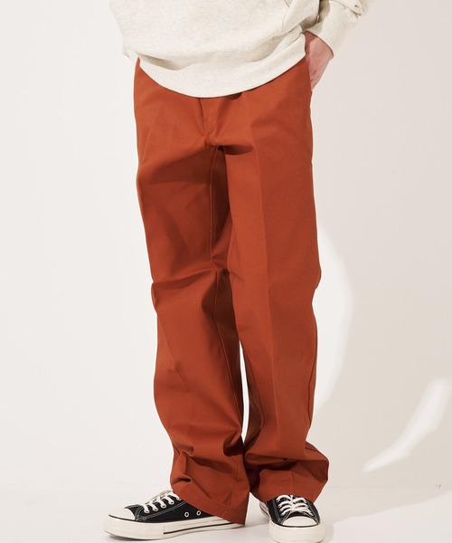 Dickies(ディッキーズ)の「【Dickies】US874 ワークパンツ(チノパンツ・メンズ・ネイビー/ブラック/ブラウン/ベージュ/チャコールグレー/ミント/グリーン/ライトベージュ/ライトブラウン/カーキ/その他/ワイン/グリーン系その他/オフホワイト/レンガ/カモフラージュ・36inch/28inch/30inch/34inch/38inch/32inch)」の14枚目の写真