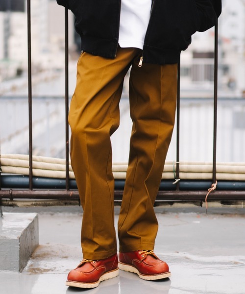 Dickies(ディッキーズ)の「【Dickies】US874 ワークパンツ(チノパンツ・メンズ・ネイビー/ブラック/ブラウン/ベージュ/チャコールグレー/ミント/グリーン/ライトベージュ/ライトブラウン/カーキ/その他/ワイン/グリーン系その他/オフホワイト/レンガ/カモフラージュ・36inch/28inch/30inch/34inch/38inch/32inch)」の5枚目の写真