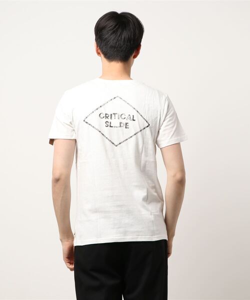 TCSS（ティーシーエスエス）の「LOGO TEE/Critical Slide(クリティカルスライド)TCSS半袖Tシャツ（Tシャツ/カットソー・メンズ・ネイビー/ホワイト/ライトブラック・LARGE/SMALL/MEDIUM）」の6枚目の写真