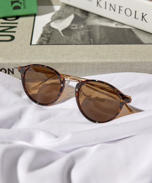 セール】紫外線99.9％カット【SETUP7】超軽量メタルコンビサングラス