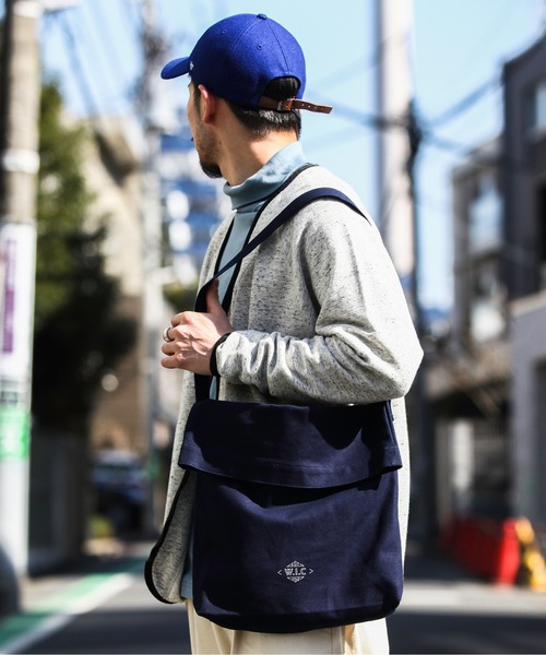 WALK IN CLOSET(ウォークインクローゼット)の「WALK IN CLOSET ORIGINAL / エコ トートバッグ(ミディアム)(トートバッグ・メンズ・グレー/ネイビー/オフホワイト・FREE)」の3枚目の写真