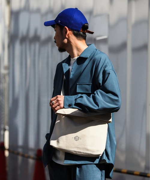 WALK IN CLOSET(ウォークインクローゼット)の「WALK IN CLOSET ORIGINAL / エコ トートバッグ(ミディアム)(トートバッグ・メンズ・グレー/ネイビー/オフホワイト・FREE)」の1枚目の写真