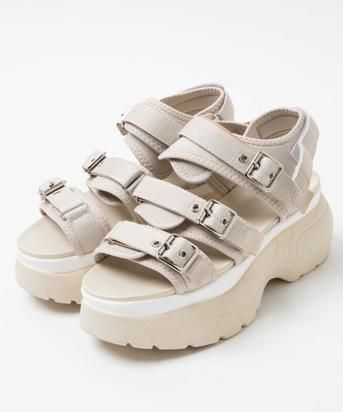 WEGO（ウィゴー）の「WEGO/ボリュームスポーツサンダル（サンダル・レディース・ホワイト/ブラック/ベージュ/ブラウン/その他1/その他3/その他2・SMALL/MEDIUM/LARGE）」の17枚目の写真