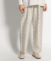 niko and... | ジャカードドット柄ストレートパンツ(その他パンツ)