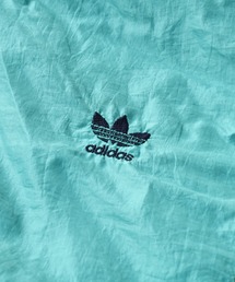 80s【adidas】アディダス ナイロンジャケット L ヴィンテージ古着 刺繍 美品 ビンテージ 】80s アディダス adidas ナイロンジャケット L