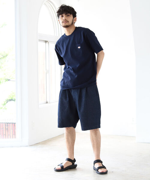 BEAMS（ビームス）の「BEAMS / デニム 2プリーツ ショーツ（その他パンツ・メンズ・ネイビー/ブルー・SMALL/MEDIUM/LARGE/X-LARGE）」の5枚目の写真