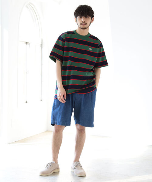 BEAMS（ビームス）の「BEAMS / デニム 2プリーツ ショーツ（その他パンツ・メンズ・ネイビー/ブルー・SMALL/MEDIUM/LARGE/X-LARGE）」の6枚目の写真