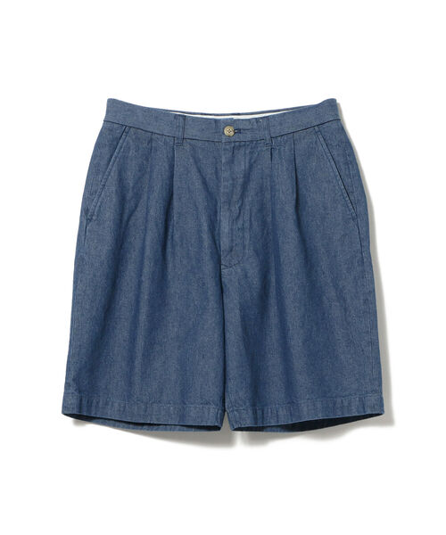 BEAMS（ビームス）の「BEAMS / デニム 2プリーツ ショーツ（その他パンツ・メンズ・ネイビー/ブルー・SMALL/MEDIUM/LARGE/X-LARGE）」の15枚目の写真