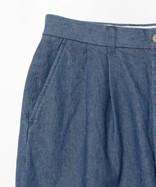 BEAMS（ビームス）の「BEAMS / デニム 2プリーツ ショーツ（その他パンツ・メンズ・ネイビー/ブルー・SMALL/MEDIUM/LARGE/X-LARGE）」の16枚目の写真