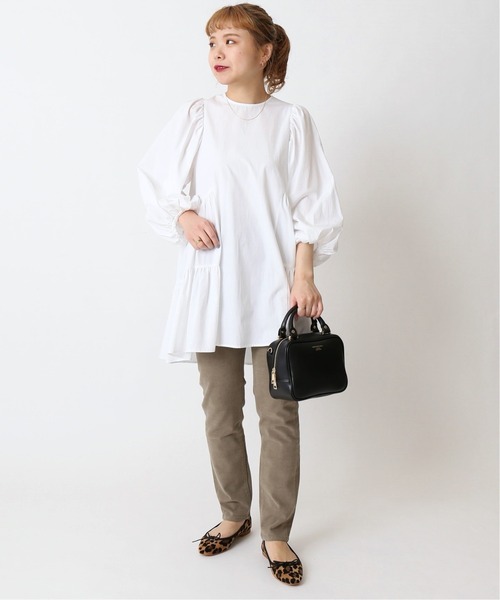 U by SPICK&SPAN（ユーバイスピックアンドスパン）の「ORIGINAL バレーシューズ2◆（バレエシューズ・レディース・レッド系その他/キャメル・37/38/39/36）」の21枚目の写真